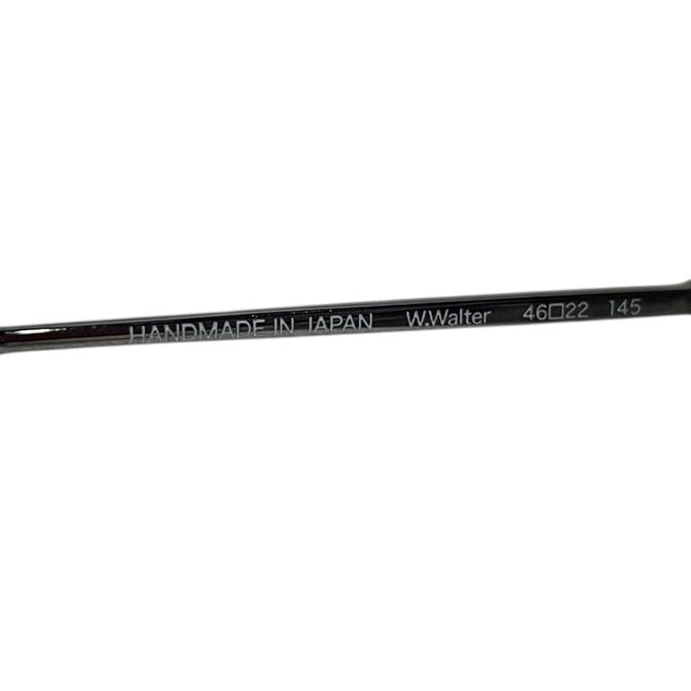 YUICHI TOYAMA W.Walter U-068W col.10 ハイブリッジスクエアメタルフレームウィンザーセルリムメガネ アイウェア 眼鏡 定価45,100円 ユウイチトヤマ メンズ レディース ユニセックス