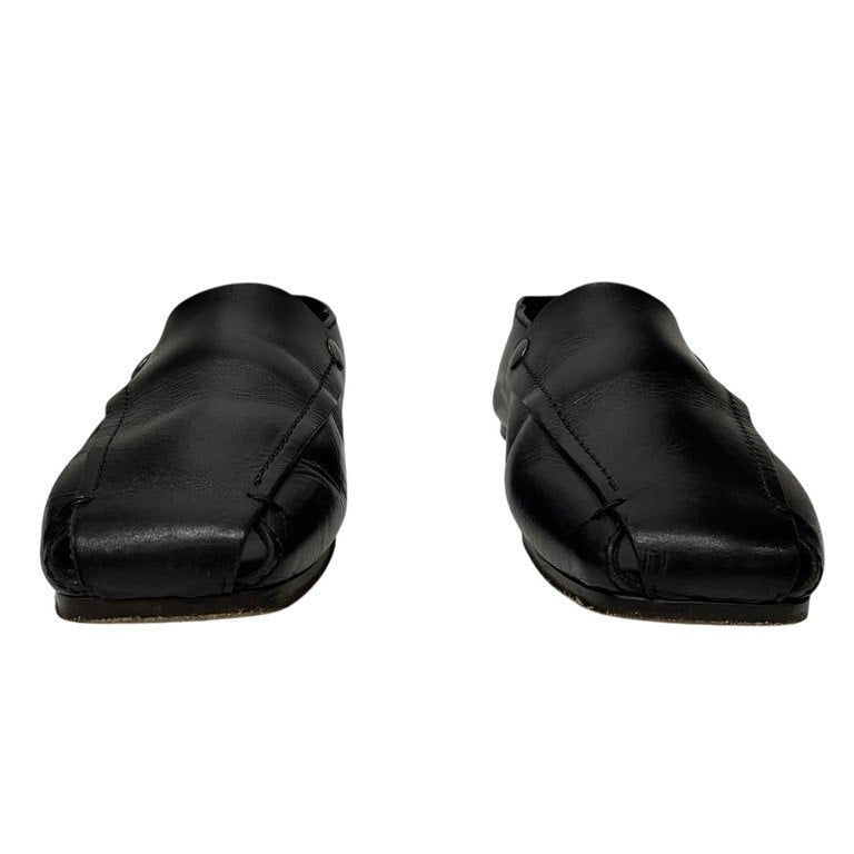 LEMAIRE 22SS FOLDED MULES レザースクエアトゥフォールデッドミュール モカシン スリッポン ドライビングシューズ 靴 クツ ルメール メンズ