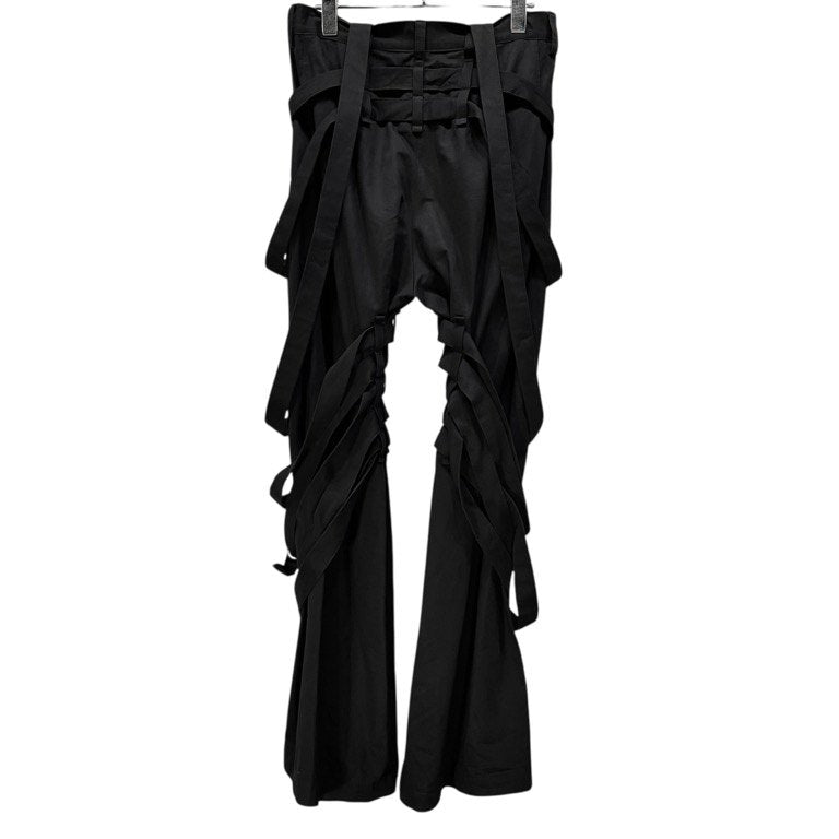 LIMI feu 19AW ツイルサスペンダー多連ベルトボンテージパンツ ボトムス Archive Yohji Yamamoto リミフゥ ヨウジヤマモト レディース メンズ ユニセックス