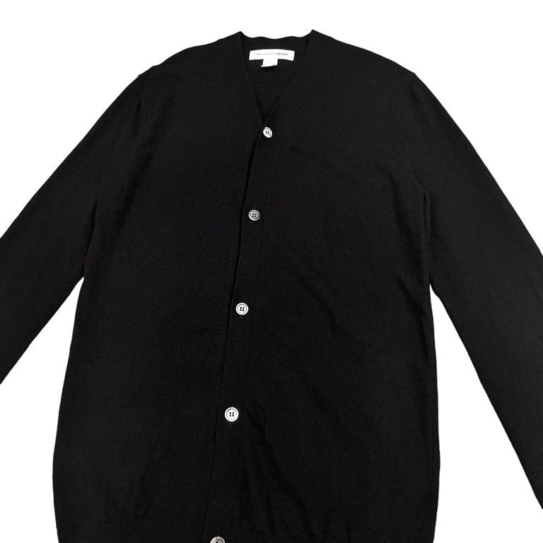 COMME des GARCONS SHIRT ウールロングニットカーディガン トップス セーター FH-N001 コムデギャルソン シャツ メンズ