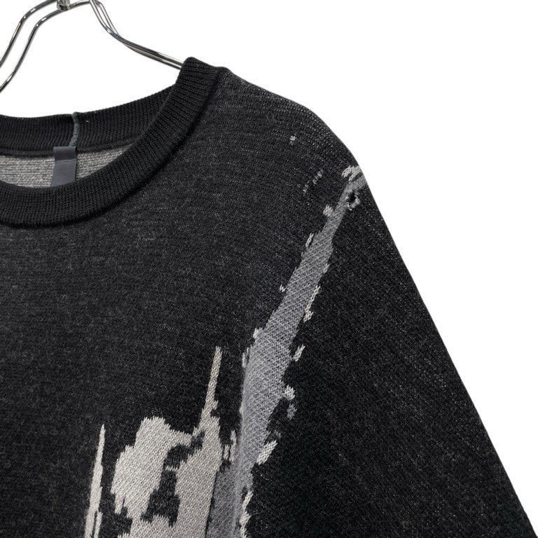 SHINYA KOZUKA 20AW MONET KNIT モネモチーフグラフィックニット トップス セーター クロード・モネ シンヤコズカ メンズ