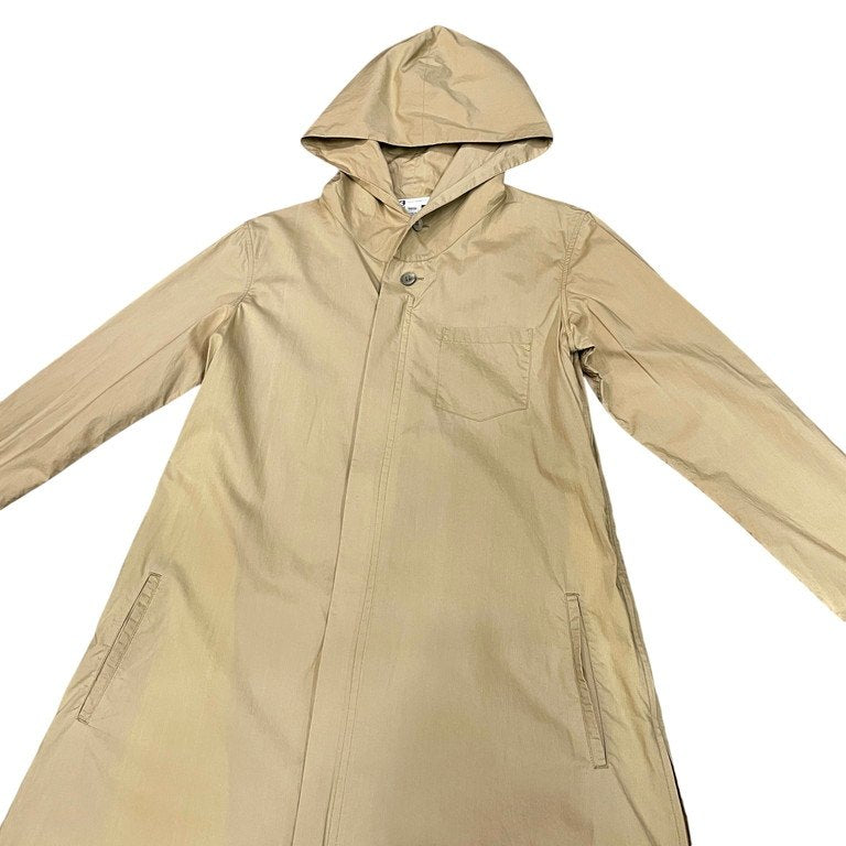 Y-3 サイドジップメッシュフレアフーデッドロングシャツ フード ブラウス トップス ライトコート Yohji Yamamoto adidas ワイスリー ヨウジヤマモト アディダス メンズ レディース ユニセックス