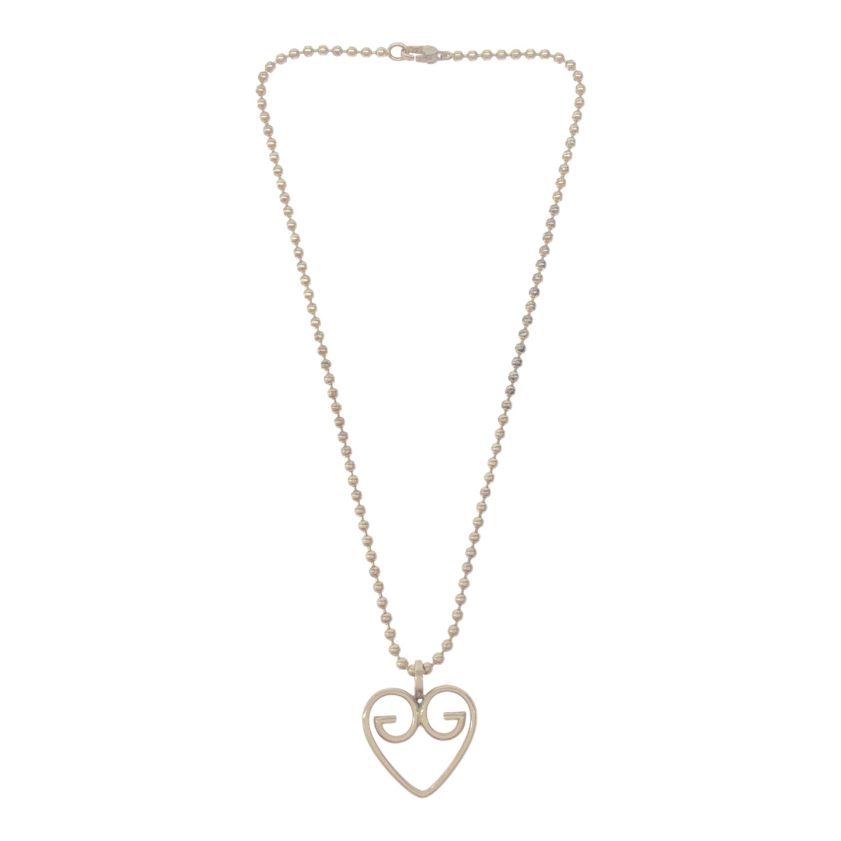 GUCCI GUCCI ハートモチーフ ネックレス