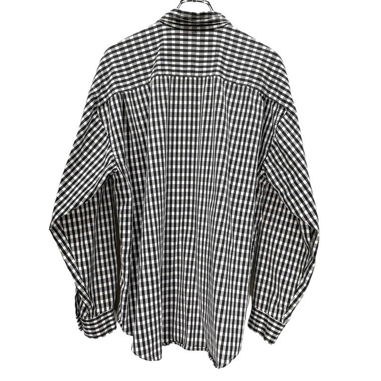 im MIYAKE DESIGN STUDIO 80s ボックスシルエットBDチェックシャツ トップス イッセイミヤケ ミヤケデザインスタジオ