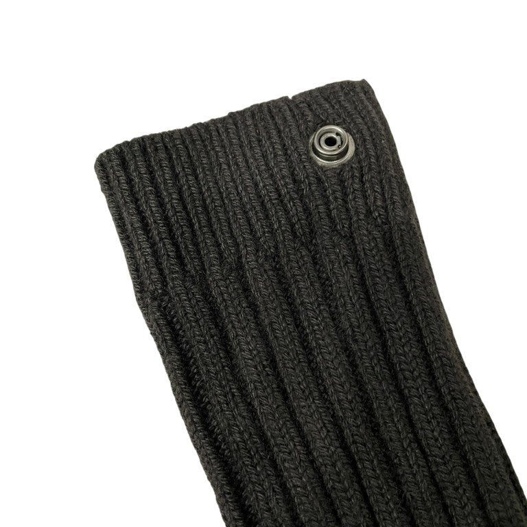 Rick Owens ボタンデザインカシミヤロングリブソックス 靴下 カシミア Archive RA19S0490-WS リックオウエンス メンズ