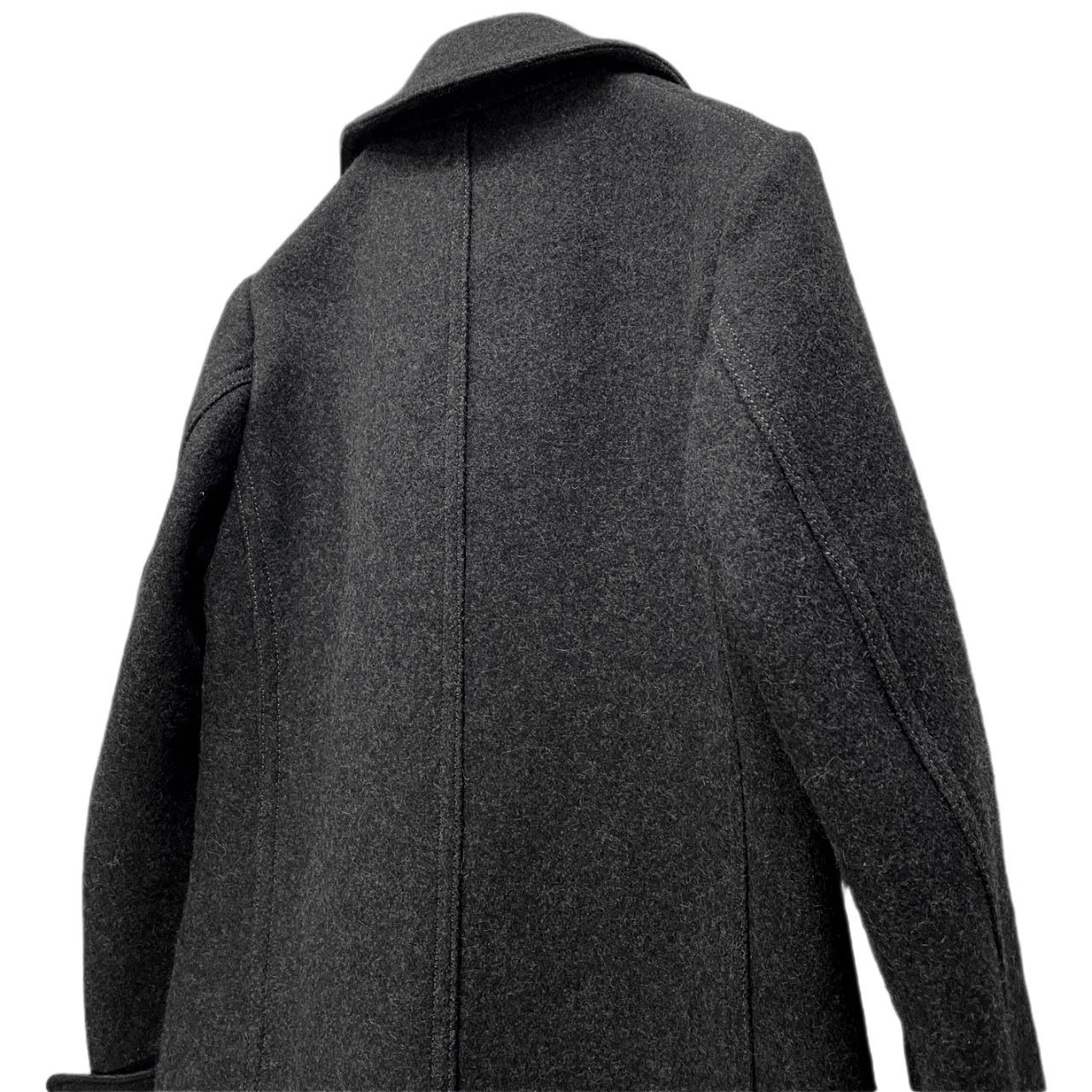 MIHARA YASUHIRO 龍刺繍ウールメルトンピーコート PEA COAT ダブルブレスト ジャケット ブルゾン アウター Archive 00s ミハラヤスヒロ メンズ