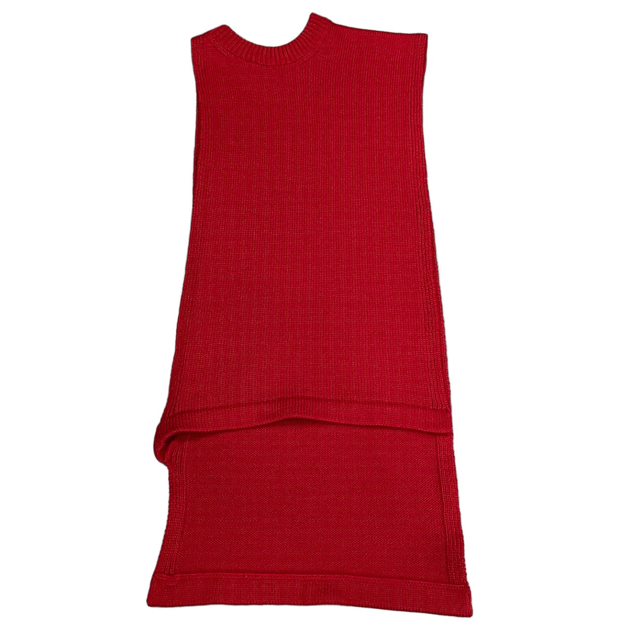REVERBERATE 24AW KS KNIT アシンメトリーノースリーブニットベスト セーター トップス 定価49,500円 REV-24AW-KN03 リバーバレイト メンズ レディース ユニセックス