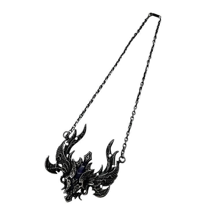 anima exists in all creation 女神に贈る欠片 アメジストストーンシルバーネックレス AN-07 定価143,000円 ペンダント アクセサリー シルバー 925 アニマ エグジスツ イン オール クリエーション メンズ レディース ユニセックス