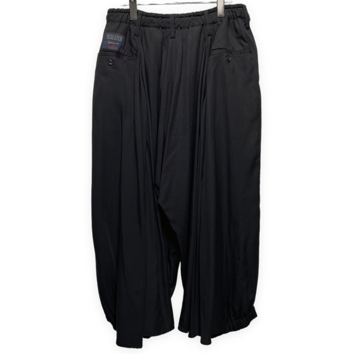 REGULATION Yohji Yamamoto MEN 23SS RE TE TWILL Z-STANDARD CROW PANTS セルロースツイルカラスパンツ ボトムス HZ-P04-240 Pour Homme レギュレーション ヨウジヤマモト メン メンズ