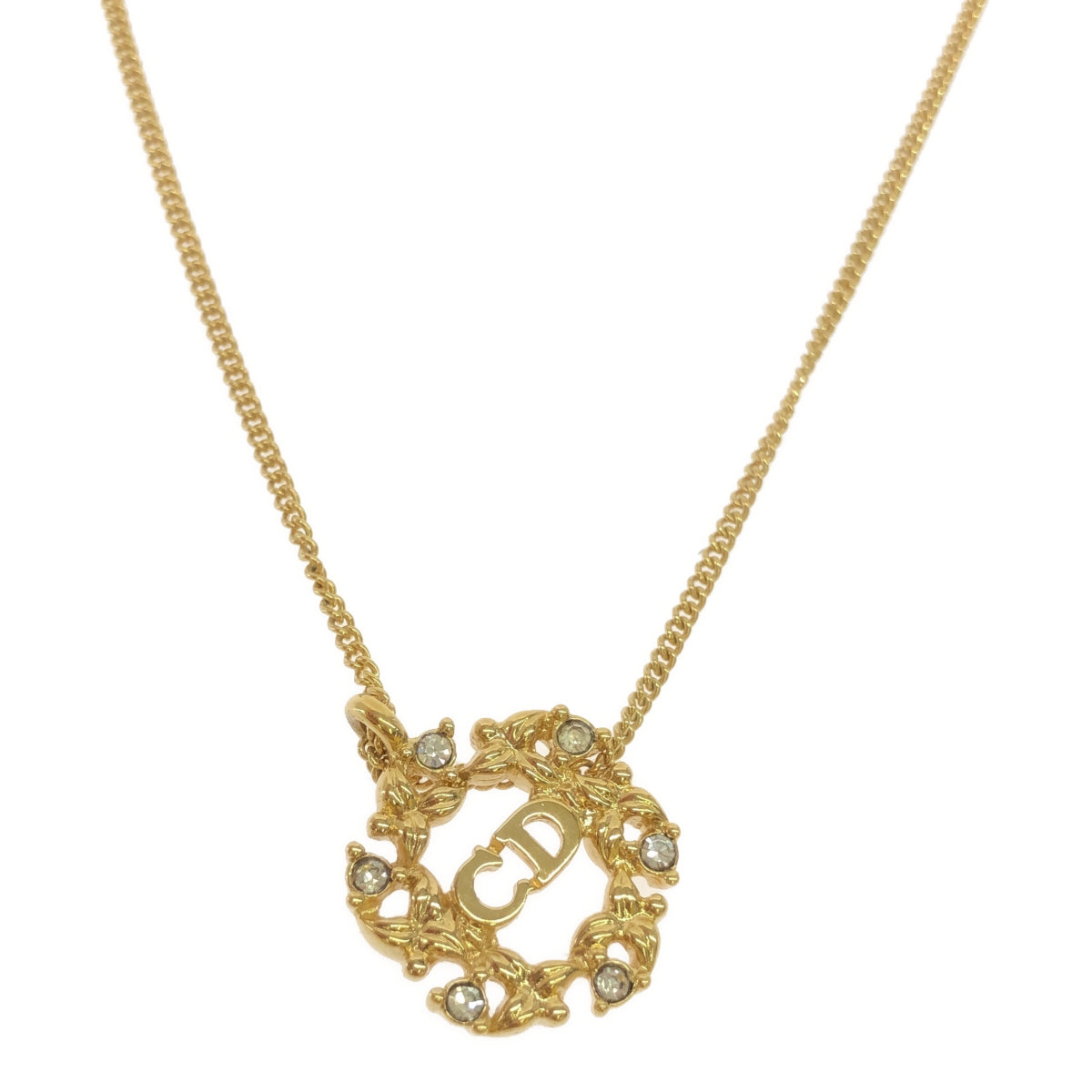 Christian Dior Christian Dior ネックレス CDロゴ リース