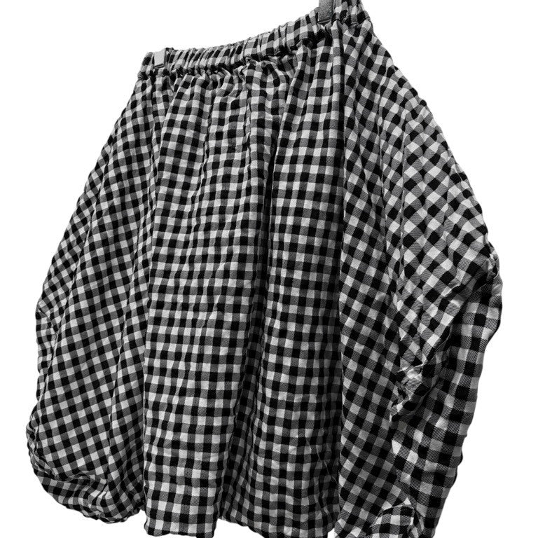 COMME des GARCONS COMME des GARCONS 13SS ギンガムチェックサルエルペンギンパンツ バルーン ボトムス ドローストリング コムコム コムデギャルソン レディース