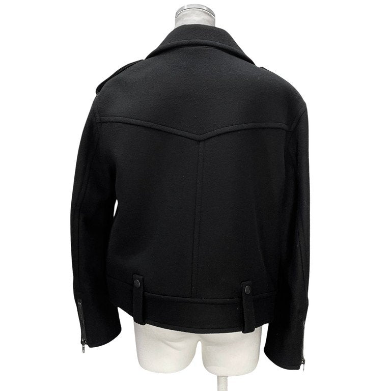 Vivienne Westwood RED LABEL ウールメルトンダブルライダースラブジャケット ブルゾン コート アウター ヴィヴィアンウエストウッド レッドレーベル レディース