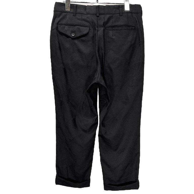 COMME des GARCONS 07AW ウールシルクシャドーカモフラージュジャカードテーパードパンツ 迷彩 ボトムス CDG コムデギャルソン レディース