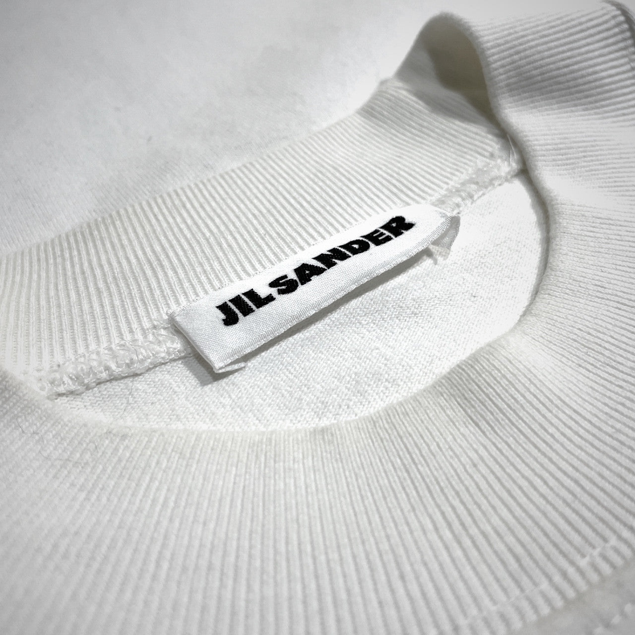 JIL SANDER 19AW ロゴプリントオーバーサイズクルーネックTシャツ カットソー Tee T-shirt ボックスシルエット トップス ジルサンダー メンズ レディース ユニセックス