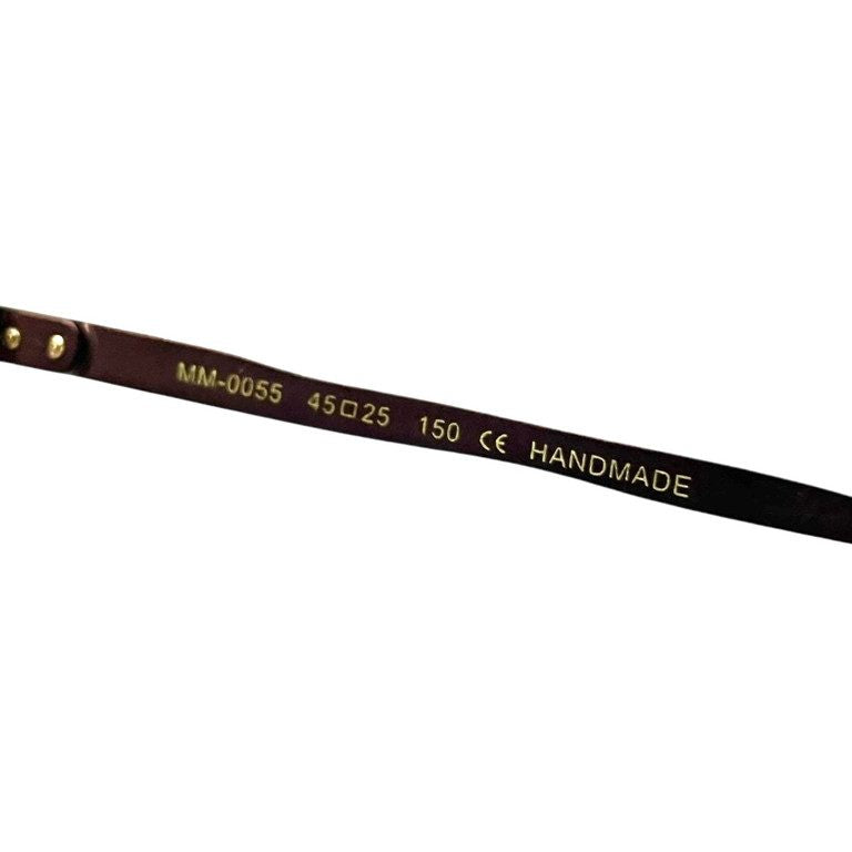 MASAHIROMARUYAMA 2020 Collection monocle MM-0055 Havana Brown チタンフレームパントシェイプメガネ ボストン アイウェア 眼鏡 定価77,000円 マサヒロマルヤマ メンズ レディース ユニセックス