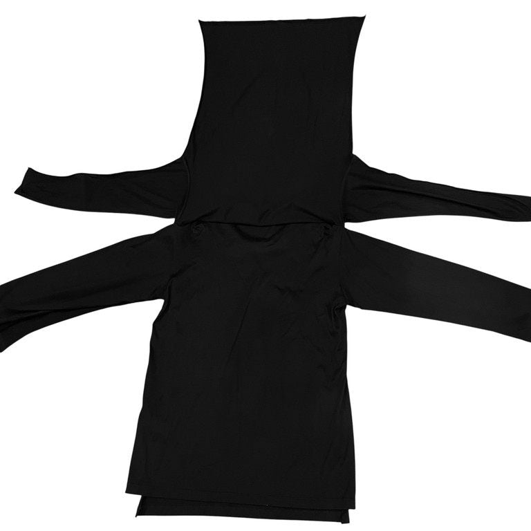 B Yohji Yamamoto 20SS シルケット天竺解体再構築ドッキングレイヤードカットソー Tシャツ Tee T-shirt トップス ビー ヨウジヤマモト レディース