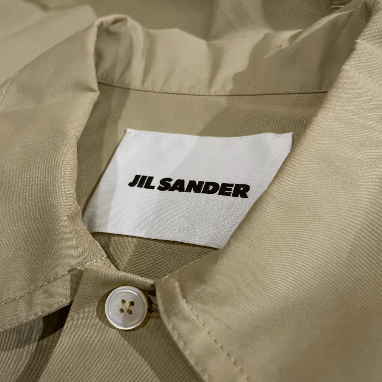 JIL SANDER 23SS コットンブロードダブルポケットボックスシルエットシャツ ブラウス トップス ジルサンダー メンズ