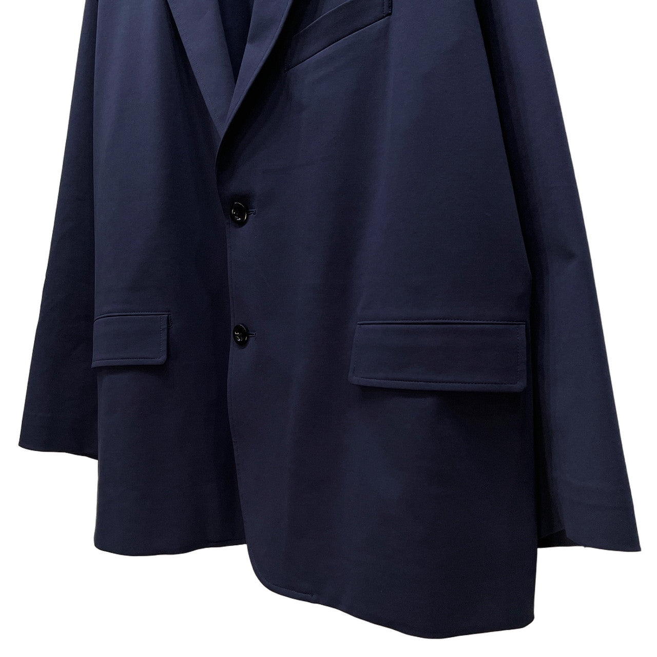 Graphpaper 26SS Compact Ponte Jacket ストレッチポンチドロップショルダーテーラードジャケット ブレザー ブルゾン コート アウター 定価55,000円 グラフペーパー メンズ