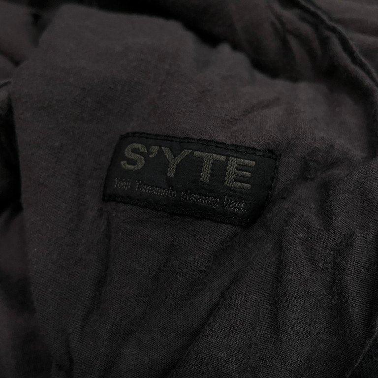 S'YTE Yohji Yamamoto 18SS コットンレーヨン天竺クロップド袴パンツ ハカマ ボトムス ドローストリング イージー ヨウジヤマモト サイト メンズ レディース ユニセックス