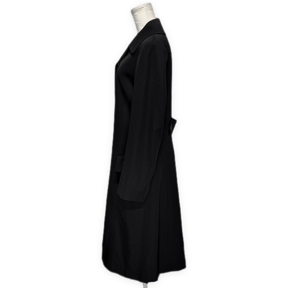 tricot COMME des GARCONS 04SS ウールギャバジンビッグカラーチェスターコート アウター 00s Archive ギャルソン トリコ タオ レディース