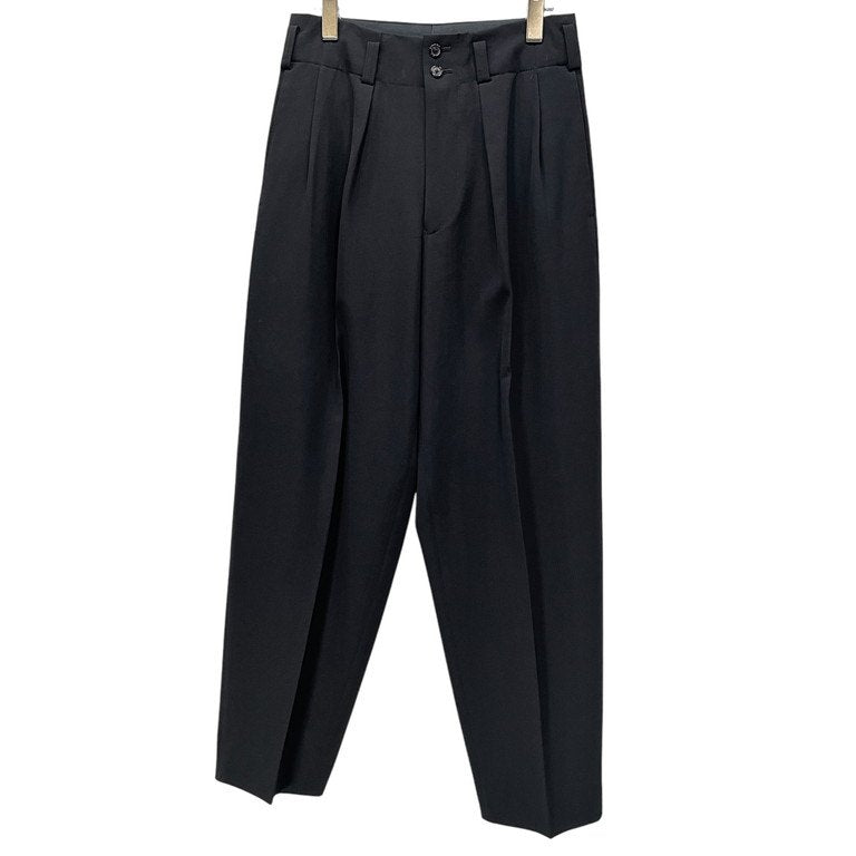 Y's for men ウールギャバジン2タックフラップポケットハイウエストパンツ スラックス トラウザーズ Archive 90s Yohji Yamamoto Pour Homme ヨウジヤマモトプールオム ワイズフォーメン メンズ