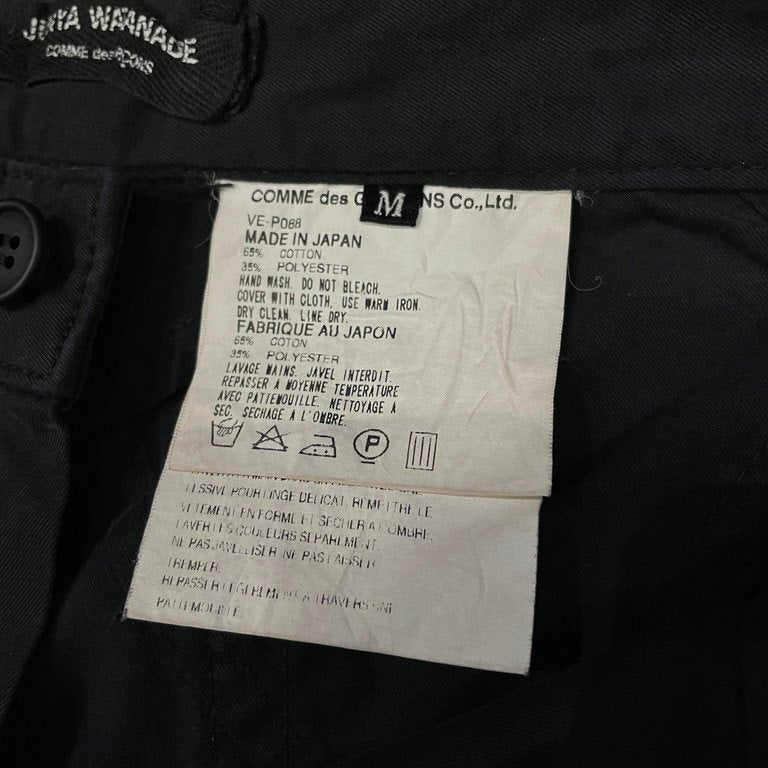 JUNYA WATANABE COMME des GARCONS 02SS バイアスチェックカットオフフレアパンツ 再構築 Archive ボトムス ジュンヤワタナベ コムデギャルソン レディース