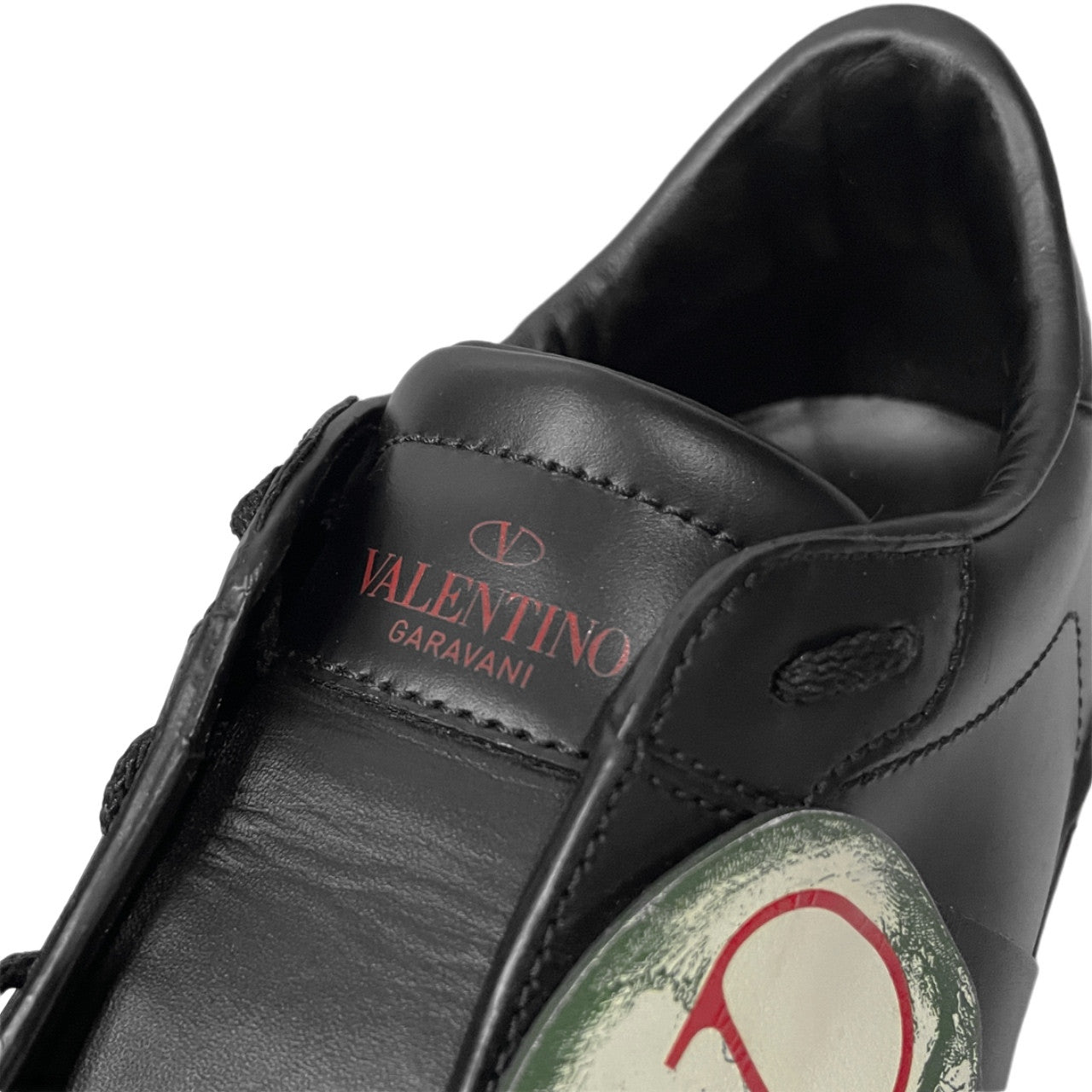 UNDERCOVER × VALENTINO GARAVANI 19AW ロックスタッズスカルパッチレザーローカットスニーカー シューズ 靴 クツ 41 アンダーカバー ヴァレンティノ ガラヴァーニ メンズ