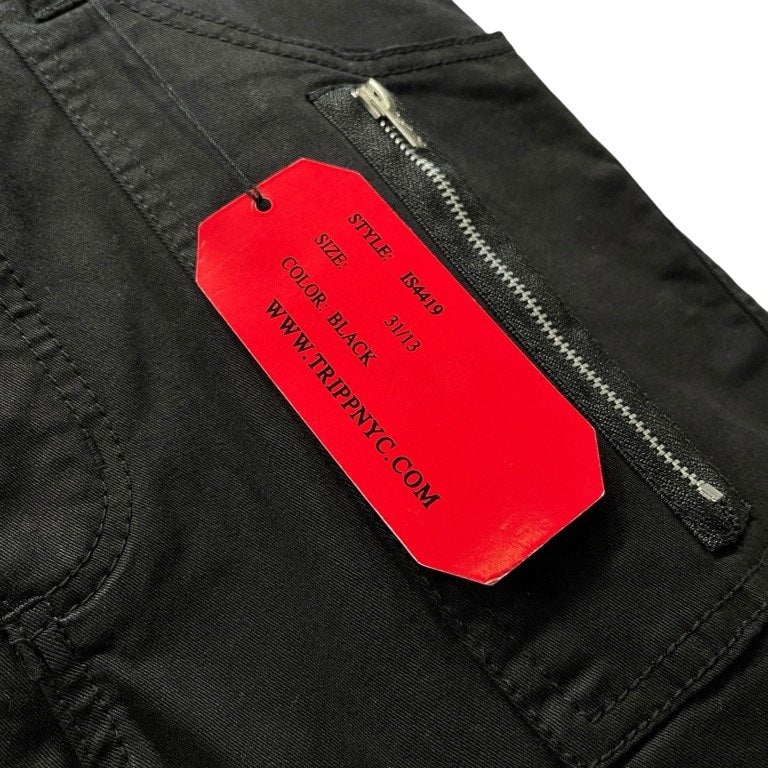 TRIPP NYC RAGE PANT ストレッチコットンマルチジップボンテージパンツ ボトムス スキニー スリム 未使用タグ付き トリップニューヨークシティ メンズ