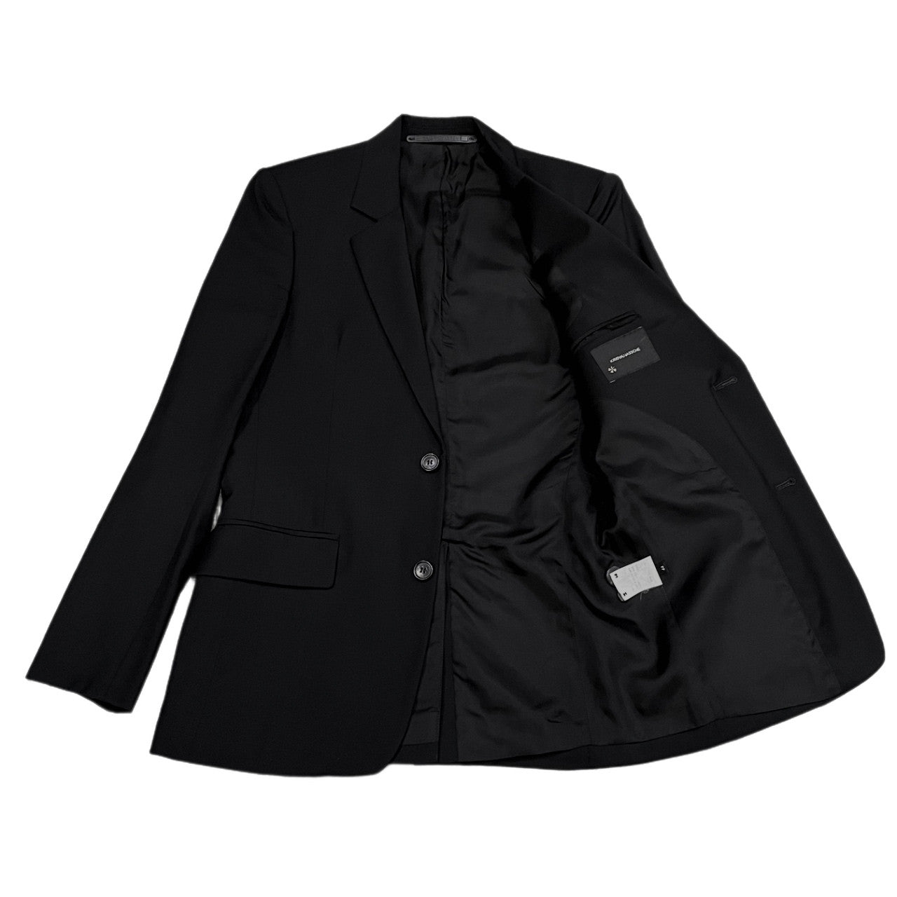 KRIS VAN ASSCHE ウールトロピカル2Bセットアップスーツ テーラードジャケット スラックス パンツ Archive アウター ボトムス メンズ クリスヴァンアッシュ