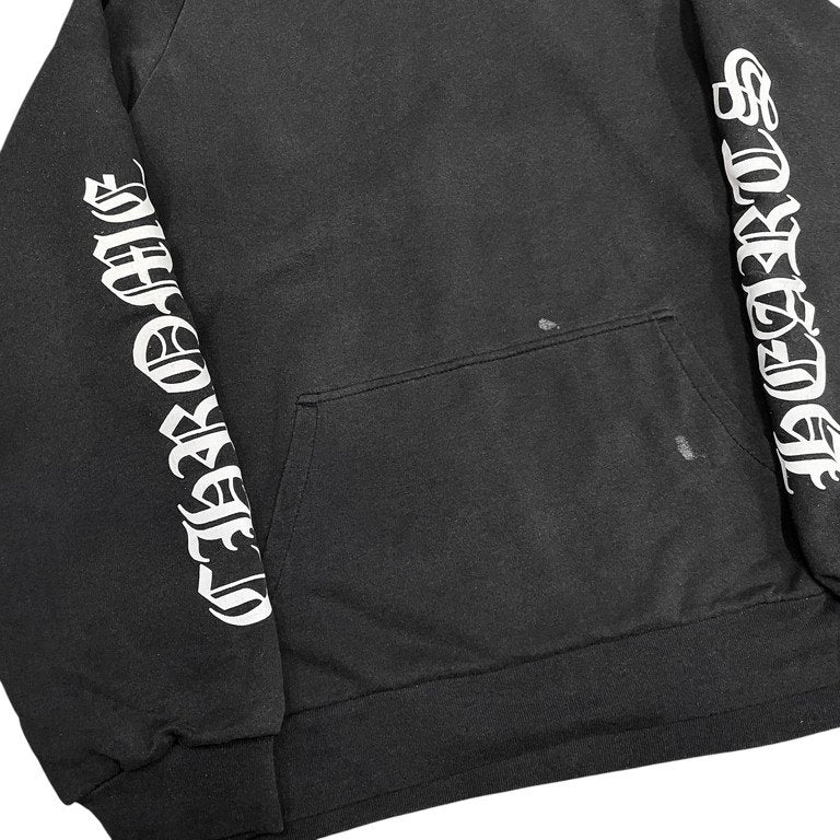 CHROME HEARTS Horseshoe Pullover FUCK YOU Hoodie ホースシュープリントサーマルプルオーバーパーカー フーディ Archive 90s トップス ロゴ クロムハーツ メンズ