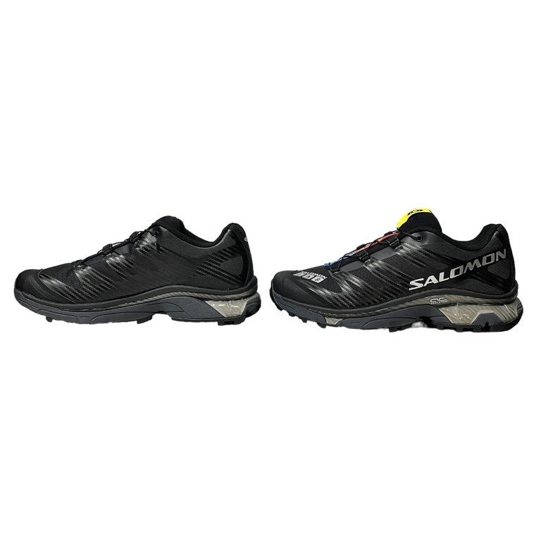 SALOMON XT-4 OG BLACK EBONY SILVER METALLIC X クイックレースローカットスニーカー シューズ 靴 クツ 471329 未使用タグ付き 27.5cm