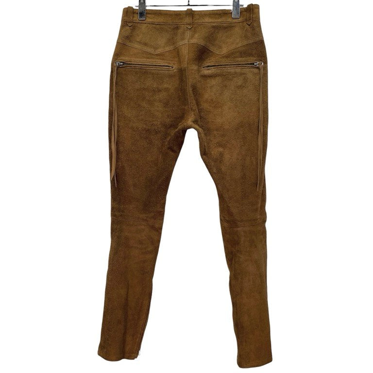 BED J.W. FORD スエードホースレザージョッパーズパンツ ジップ ウエスタン スウェード ボトムス ベッドフォード メンズ