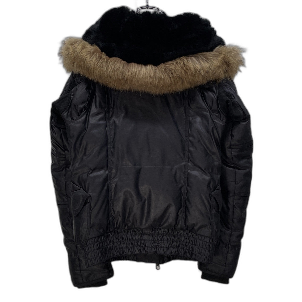 bajra ラビットファーライナーラクーンファーN-2Bダウンジャケット ブルゾン コート アウター ミリタリー バジュラ メンズ