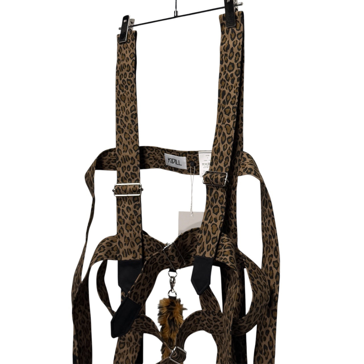 KIDILL 25SS TAIL HARNESS LEOPARD レオパードファーテールハーネス KL940 未使用タグ付き 定価44,000円 キディル メンズ レディース ユニセックス