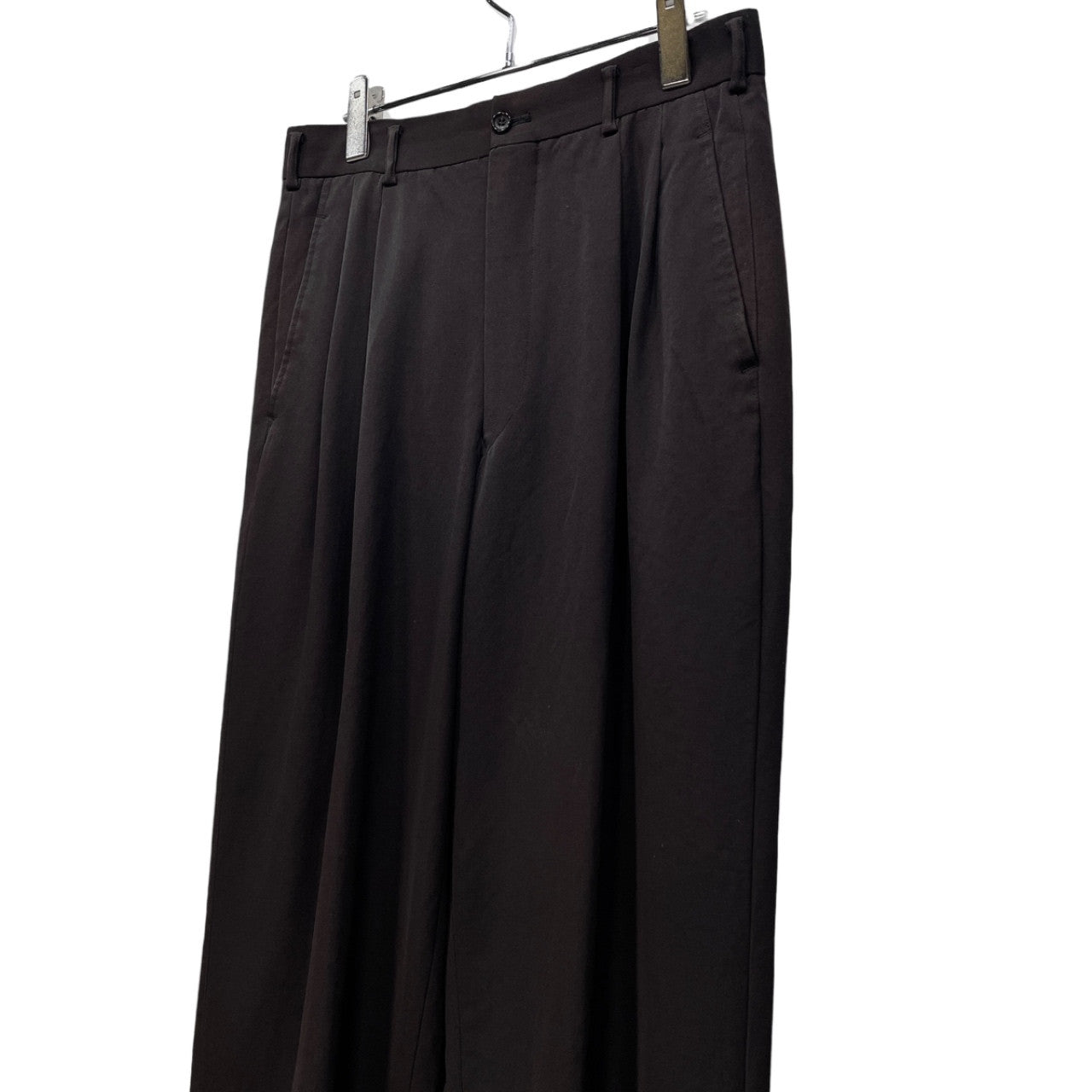 COMME des GARCONS HOMME PLUS 93AW 脱色ウール2タックテーパードダブルスラックス パンツ トラウザーズ ボトムス Archive 90s Artist in his studio アーティストインヒズスタジオ 脱色期 名作 コムデギャルソンオムプリュス