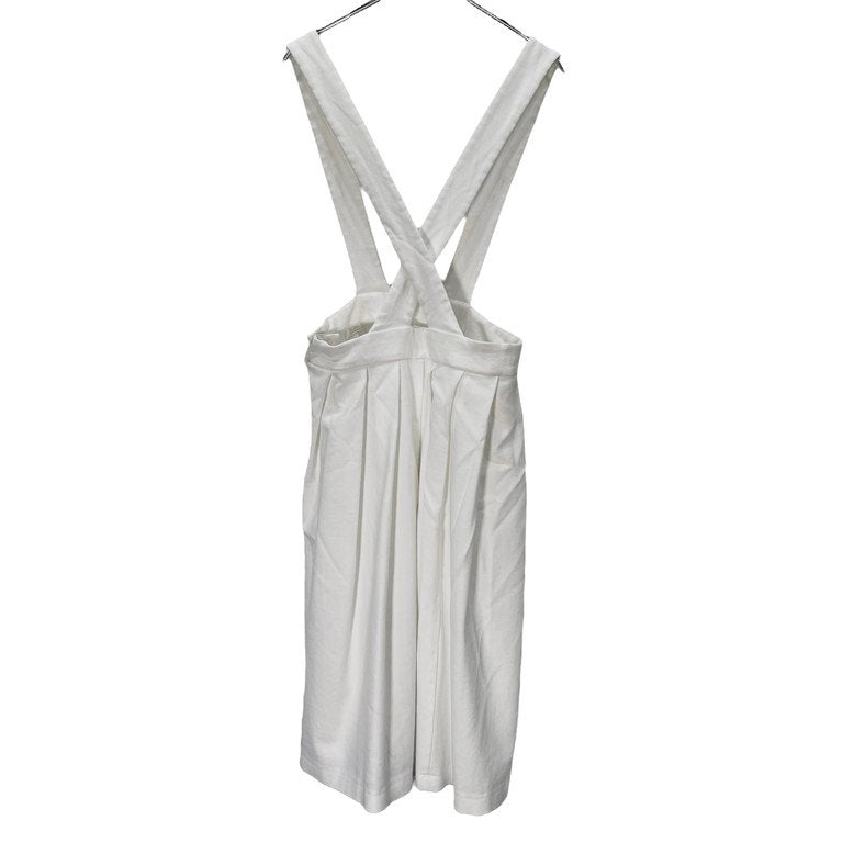 COMME des GARCONS GIRL 18SS ポリエステル縮絨プリーツサロペットスカート サスペンダー ボトムス パンツ コムデギャルソン ガール レディース