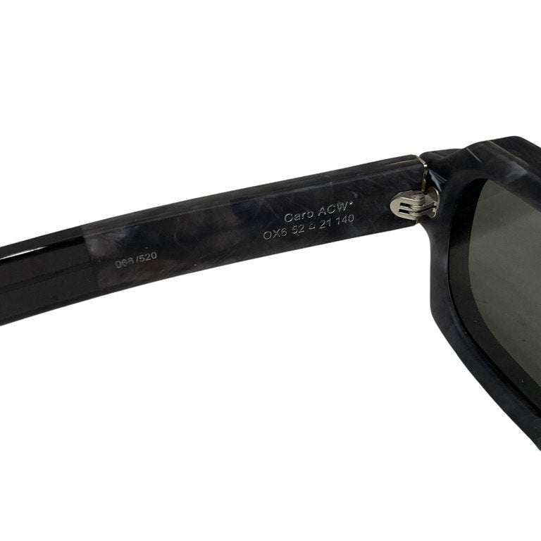 A-COLD-WALL × RETROSUPERFUTURE OX6 CARO ブラックマーブルフレームスクエアサングラス 眼鏡 メガネ アイウェア UVプロテクション ACW 服飾雑貨 ア コールドウォール レトロスーパーフューチャー メンズ レディース ユニセックス