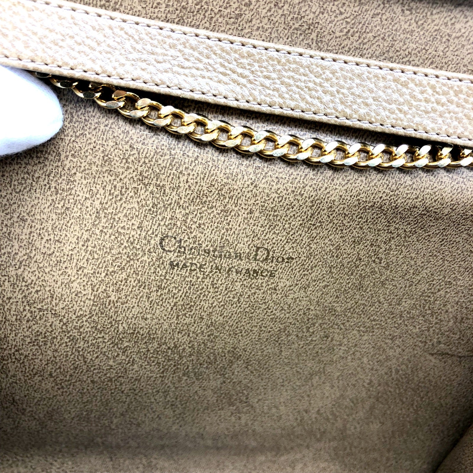 Christian Dior チェーンショルダーバッグ