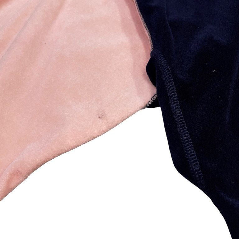 Vivienne Westwood MAN 20AW ベロアバイカラー魔女フードジップアップドルマンパーカー フーディ