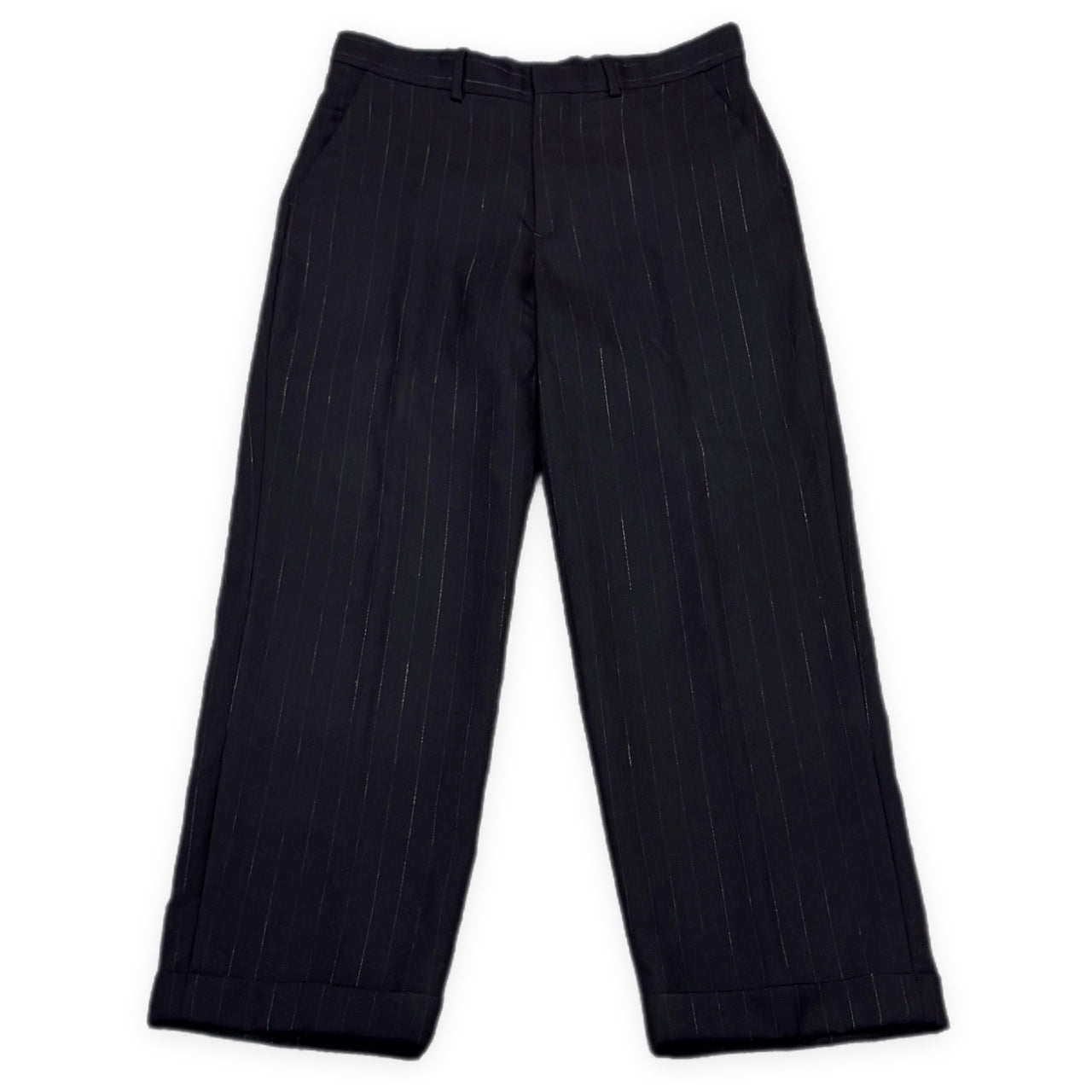 AURALEE 20SS WOOL CUPRA LINEN CLOTH SLACKS ウールキュプラリネンクロススラックス ストライプ パンツ トラウザーズ A20SP02CL オーラリー メンズ