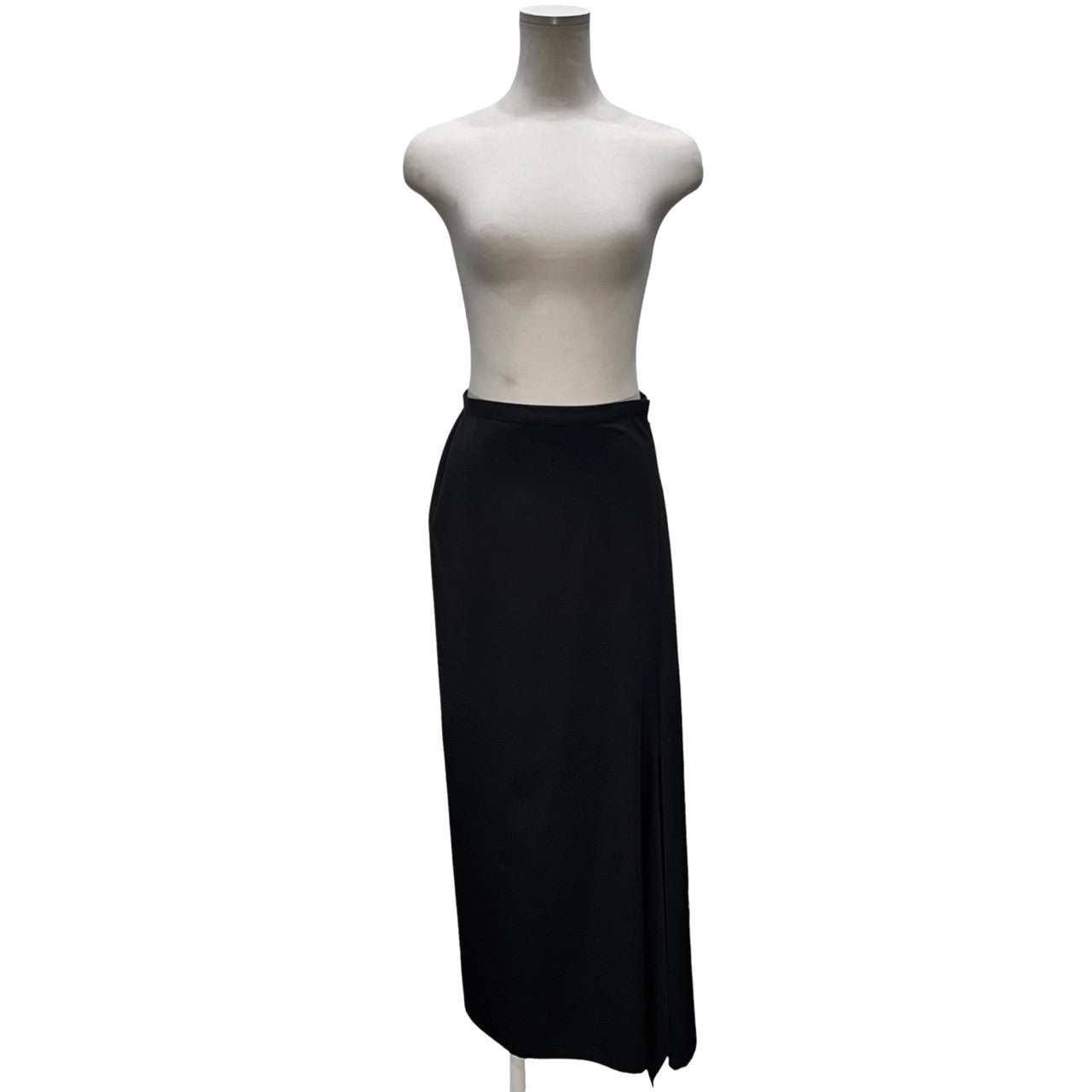 Y's ウールギャバジンアシンメトリースリットロングスカート ボトムス Yohji Yamamoto Femme ワイズ ヨウジヤマモトファム レディース