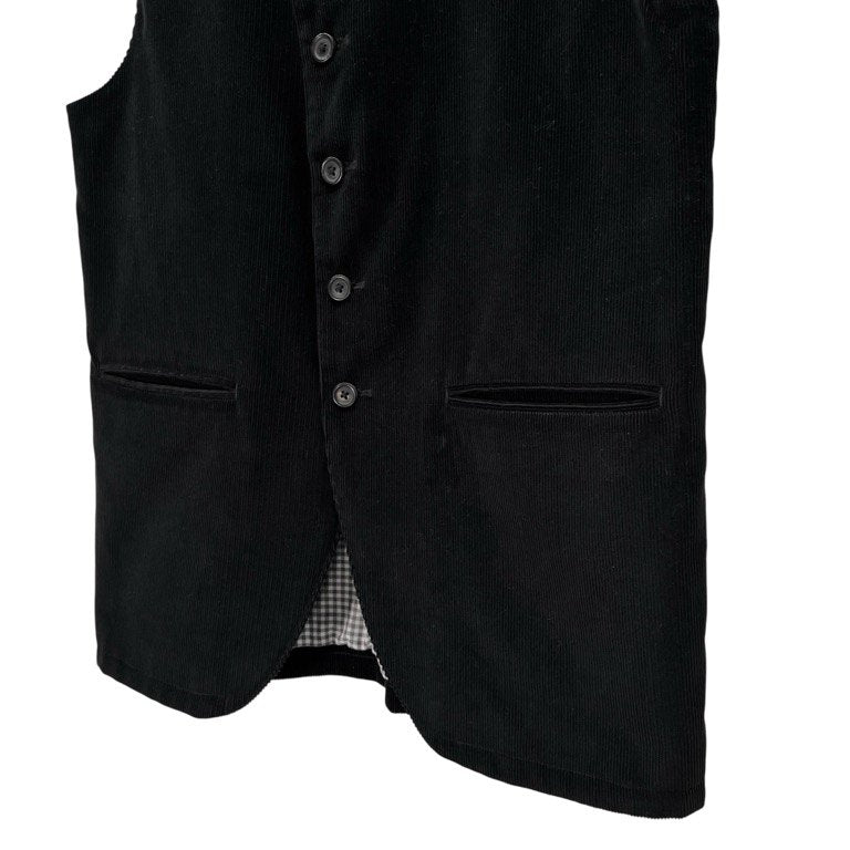 LUTAYS VALMONT マオカラー6Bコーデュロイベスト 定価159,300円 ジャケット トップス アウター リュテス メンズ