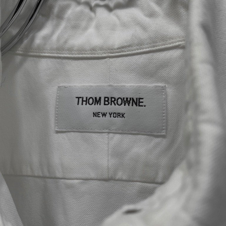 THOM BROWNE コットンオックスフォードボタンダウンシャツ ブラウス トップス トムブラウン メンズ