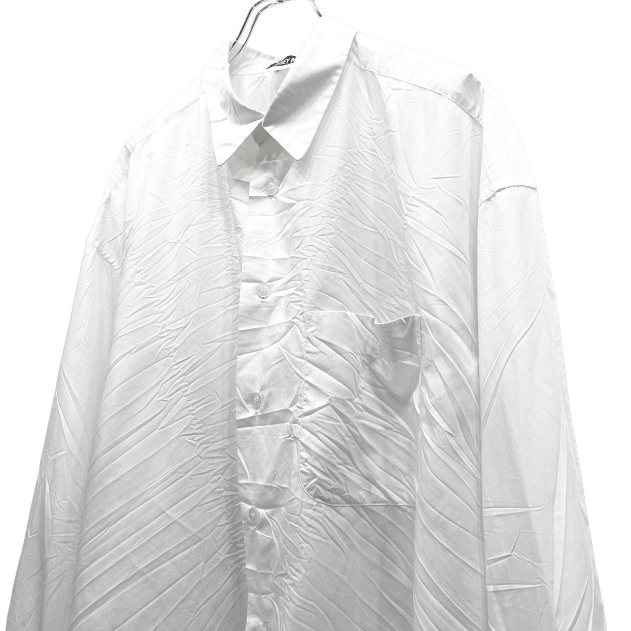 ISSEY MIYAKE MEN ボックスシルエットスクエアカットプリーツシャツ Archive 90s ブラウス トップス イッセイミヤケメン メンズ
