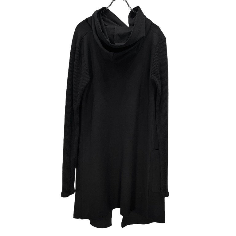 A.F HOMME ウールジャージーニットスリーブフーデッドロングコート 現A.F ARTEFACT パーカー カーディガン ジャケット アウター エーエフ オム メンズ