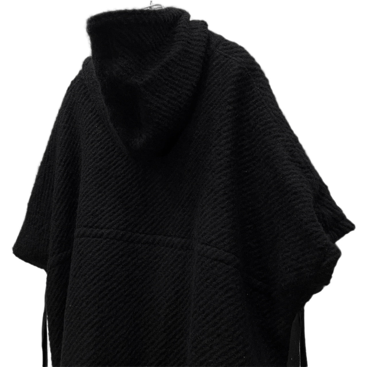A.F ARTEFACT ウールモヘアリバーシブルストライプドローストリングジップアップパーカー フーディ トップス アウター ジャケット ブルゾン エーエフ アーティファクト メンズ