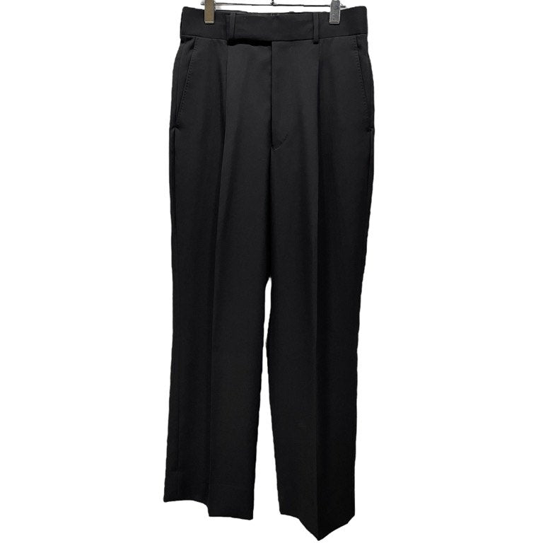 THE RERACS 22SS Edition別注 ウールギャバジンストレートシルエットスラックス パンツ トラウザーズ ボトムス ザ・リラクス メンズ
