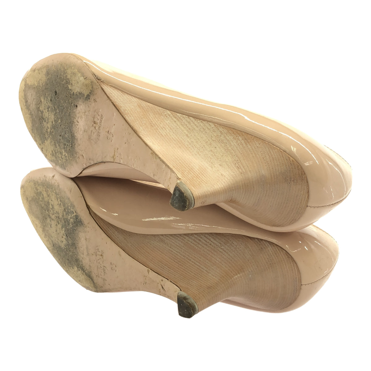 PRADA PRADA ウェッジソールパンプス 35