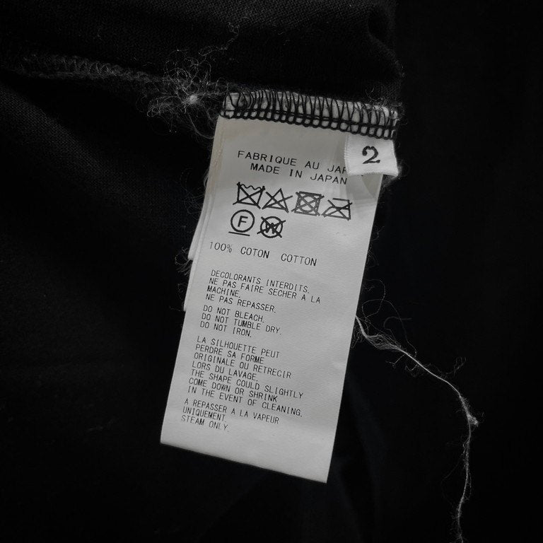 B Yohji Yamamoto 20SS シルケット天竺解体再構築ドッキングレイヤードカットソー Tシャツ Tee T-shirt トップス ビー ヨウジヤマモト レディース