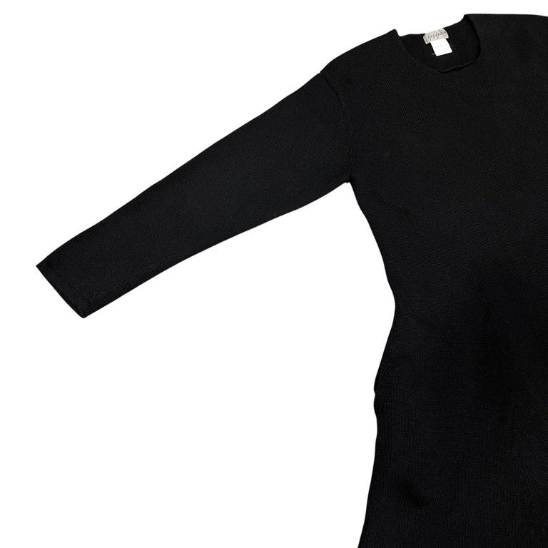 Yohji Yamamoto Femme フレアロングウールニットワンピース 1990s SAMPLE ヨウジヤマモトファム レディース